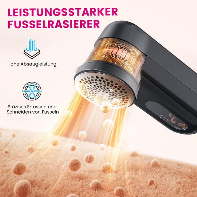 Thumbnail 1 de Ziitty Fusselrasierer Elektrisch 1500mAh