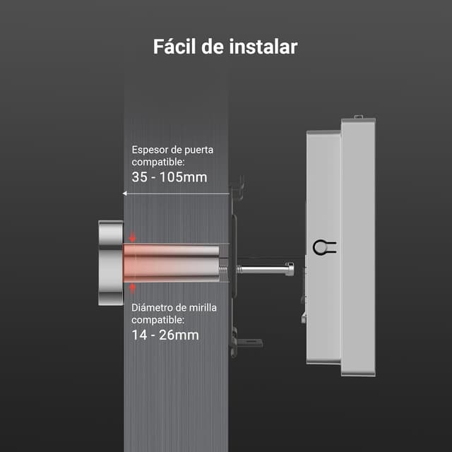 Thumbnail 6 de EZVIZ CP2: Mirilla Digital Inalámbrica 1080P con Pantalla 📹