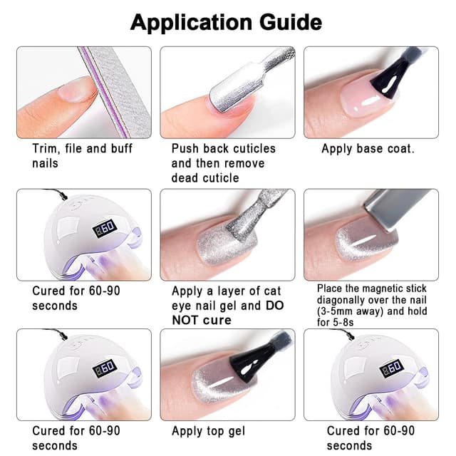 Thumbnail 6 de RARJSM Cat Eye Gel Polish Set ⚡