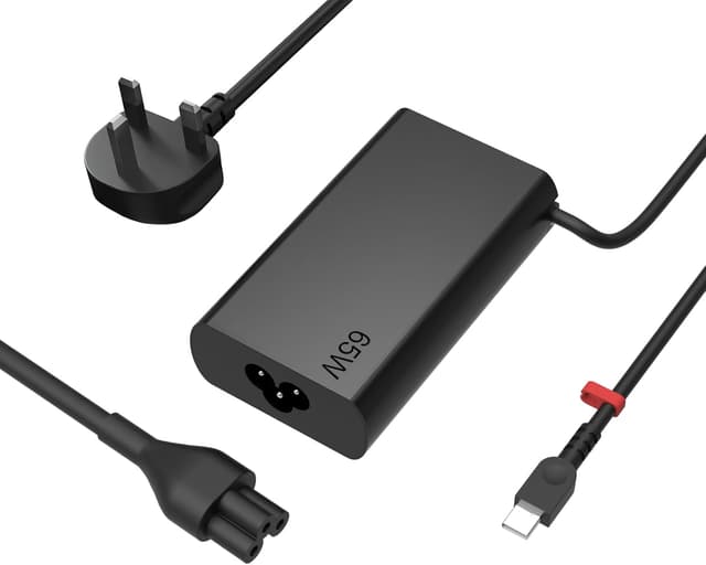 Detalle de Byprlvps New Slim 65W USB-C Laptop Charger (USB Type-C PD) for Lenovo ThinkPad/Yoga and more