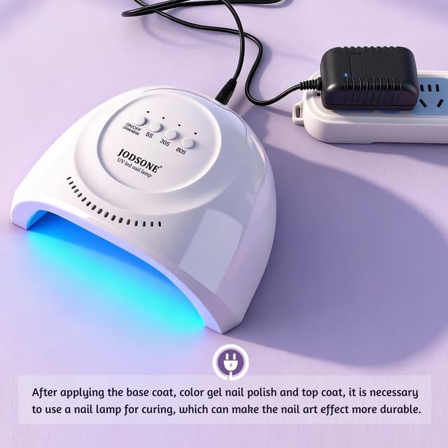 Thumbnail 6 de JODSONE 60-Piece Gel Nail Kit with UV Lamp