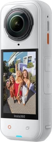 Detalle 2 de Insta360 X5 Satin White Limited Edition: 360°-Kamera mit 8K für helle Videos