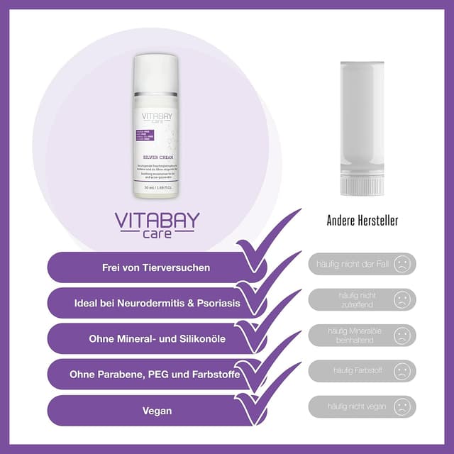 Thumbnail 3 de Vitabay Silver Cream 50 ml gegen Akne