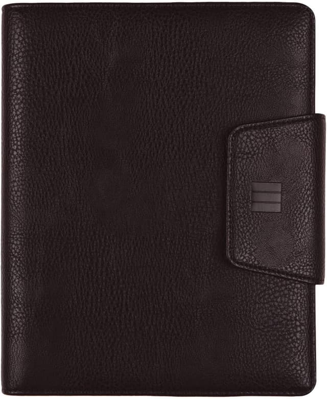 Detalle 2 de Finocam Open Piel Andrea Negro Agenda 2026 1 Día Página