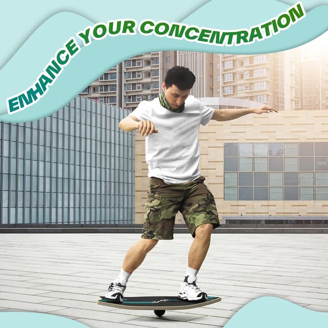 Thumbnail 6 de Sportneer Surfin Balance Board 8‑in‑1 Gleichgewichtstrainer