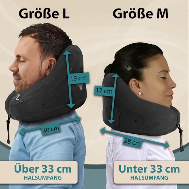 Detalle 2 de FLOWZOOM Air Nackenkissen für Flugzeug M