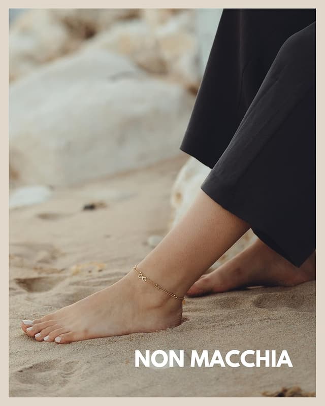 Detalle de GD GOOD.designs Cavigliera infinita 22-27 cm 🩷