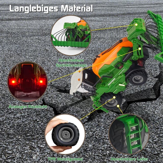 Thumbnail 4 de Trattore Telecomandato per Bambini con Irrigatore