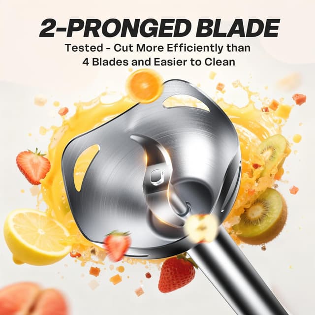 Detalle 2 de Turelar Immersion Blender 2-speed 🍲