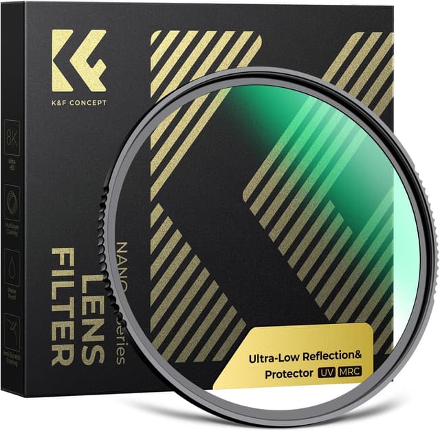 Detalle de K&F CONCEPT UV Filter 55mm 2-in-1