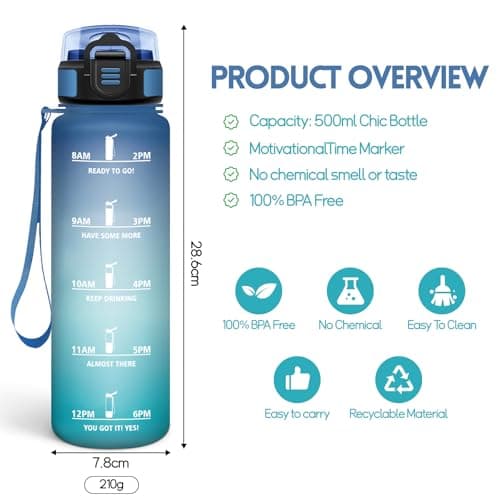 Thumbnail 4 de HoneyHolly Botella Agua 1 L para deporte 🥤