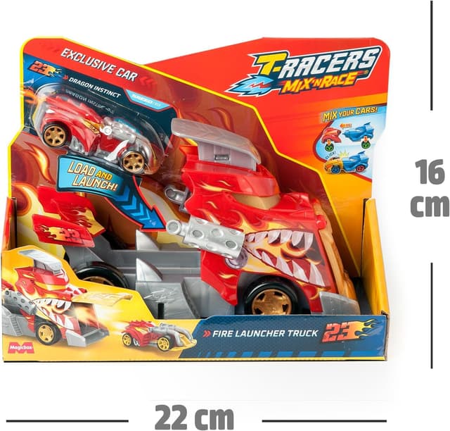 Thumbnail 6 de T-Racers Mix´N Race camion lanceur de feu