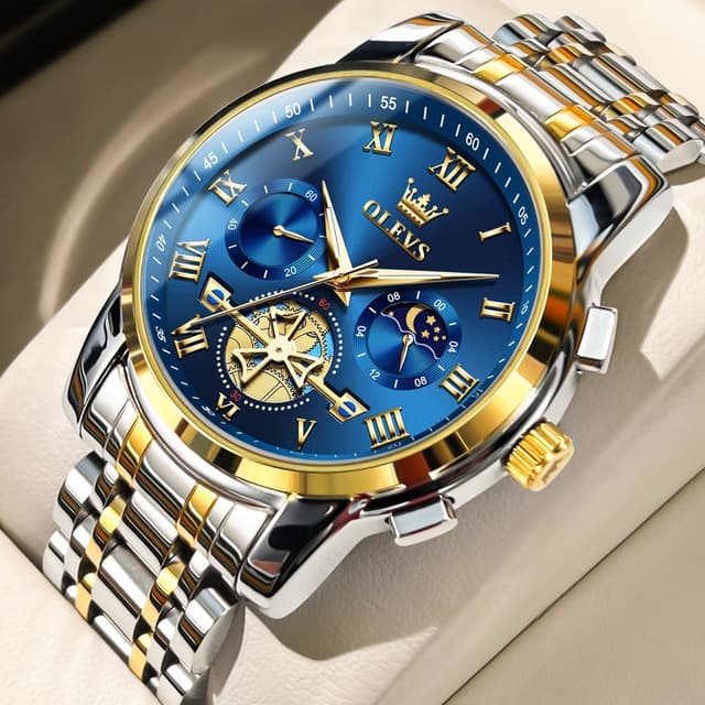 Thumbnail 5 de OLEVS Quarzuhr 42 mm Herren