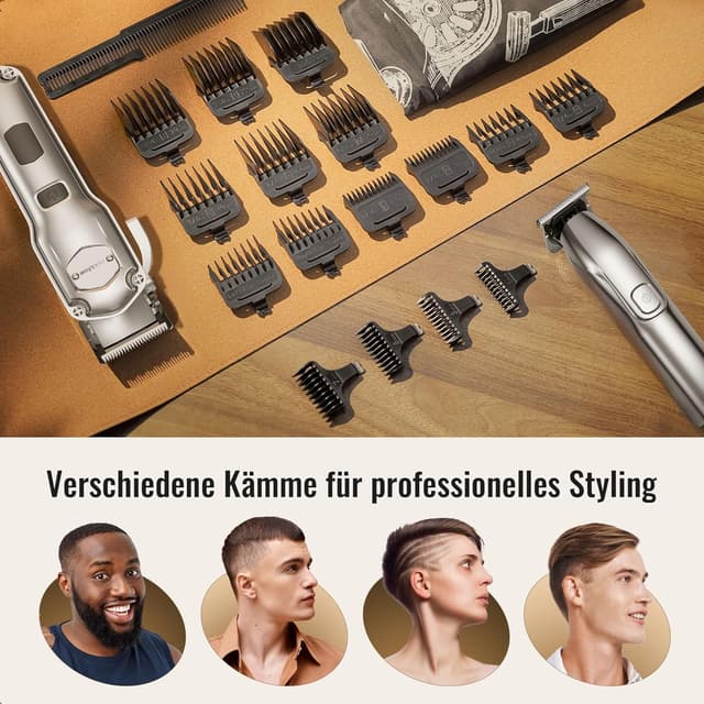 Thumbnail 5 de Jack & Rose Haarschneidemaschine Profi Haarschneider