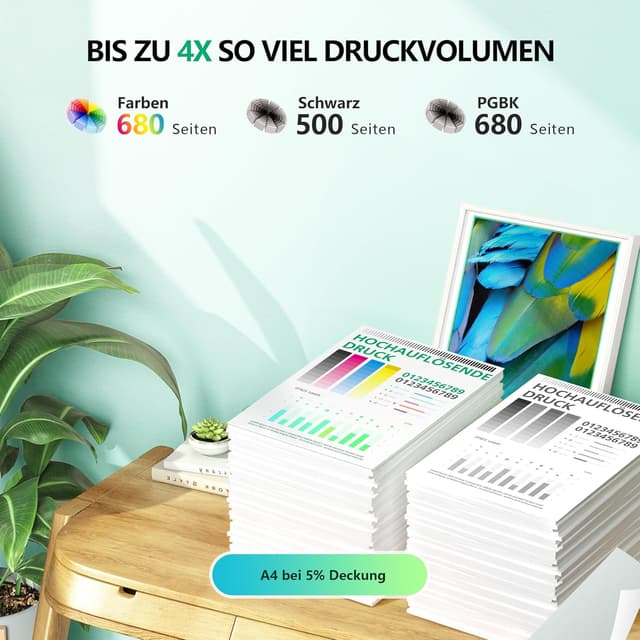 Thumbnail 2 de NewLift PGI-570 CLI-571 XL Multipack 5er-Pack 🖨