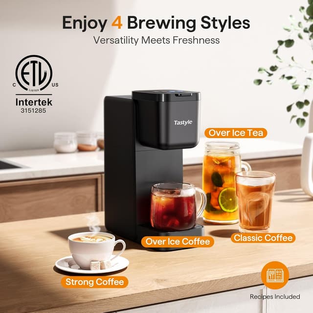 Thumbnail 1 de Tastyle 2.0 Single Serve Coffee Maker 6–16 oz