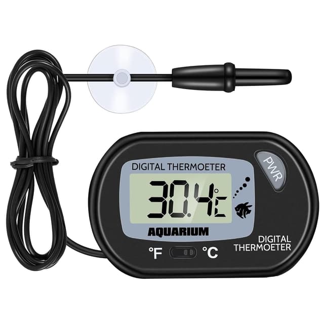 Detalle de Digital aquarium thermometer LCD, 58×38mm