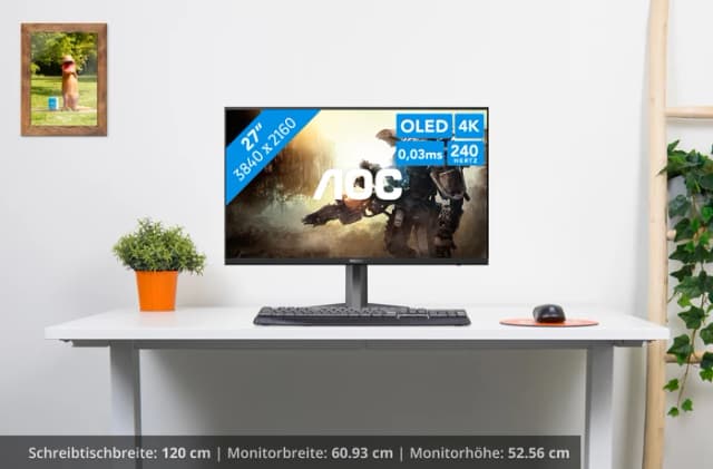 Thumbnail 11 de AOC CU34G4 34" Ultrawide Curved Gaming-Monitor (Quad-HD, 180 Hz, 1 ms, HDR10)