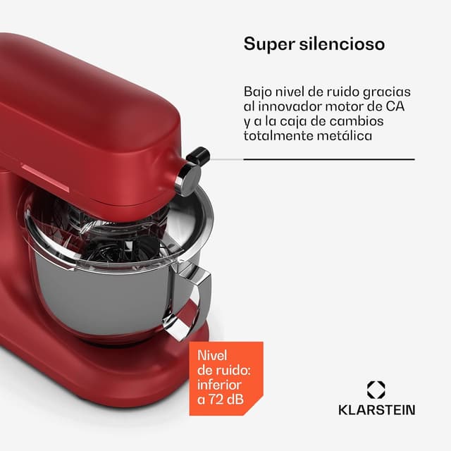 Thumbnail 2 de Klarstein Chiara Robot de Cocina 1600W 5L Silencioso 🥣