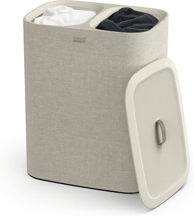 Imagen de Joseph Joseph Tota 90-litre Laundry Separation Basket with lid en OfertitasTOP