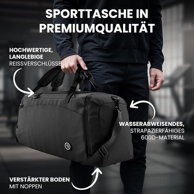 Thumbnail 5 de Sporttasche 40/60L mit Rucksack‑Funktion