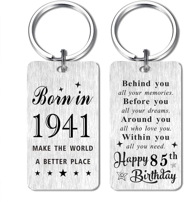 Imagen de Gezxin Happy Birthday Keyring 85th en OfertitasTOP