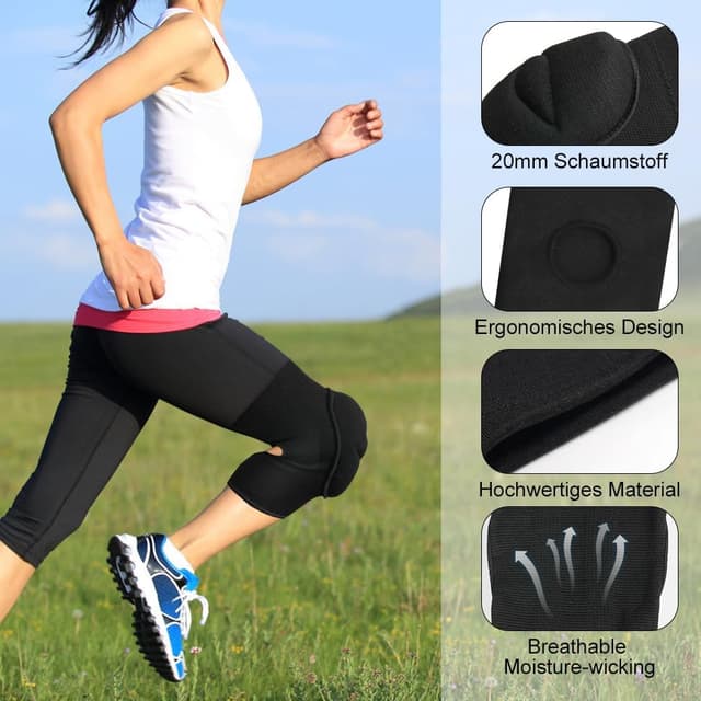 Detalle 2 de flintronic Rodilleras Voleibol 20 mm