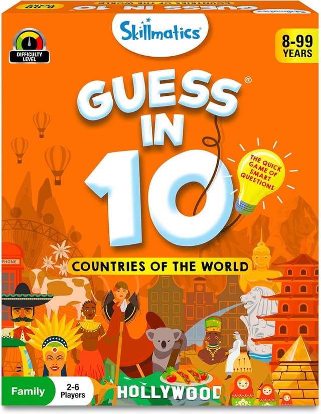 Detalle de Skillmatics Guess in 10 Countries Game