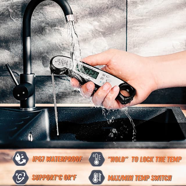 Thumbnail 4 de Digital Meat Thermometer Instant Read