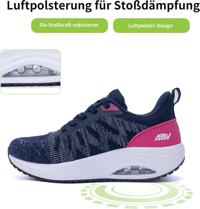Detalle de Quseek Orthopädische Schuhe für Walking