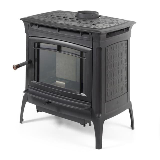 Detalle de Hergom Manchester estufa de leña 12,5 kW