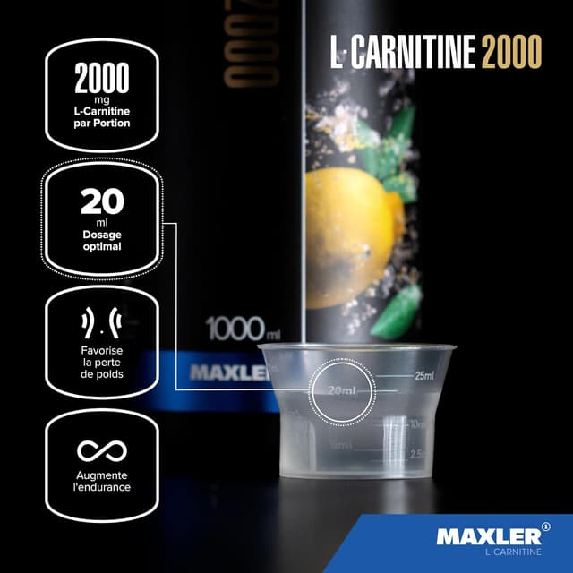 Thumbnail 2 de Maxler L Carnitin Liquid 2000 mg 🍹