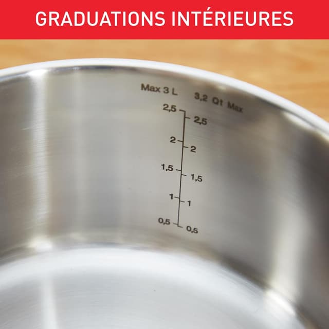 Thumbnail 2 de Tefal Duetto A7054663 faitout inox 24 cm