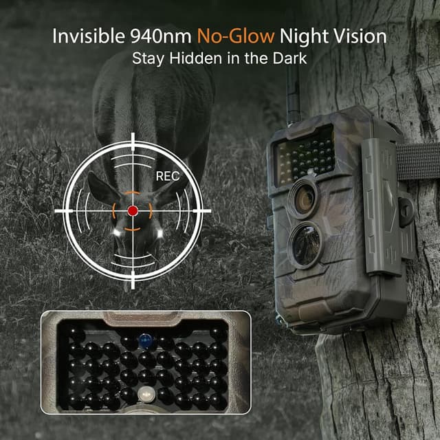 Detalle de GardePro E6 WiFi Trail Camera 48MP