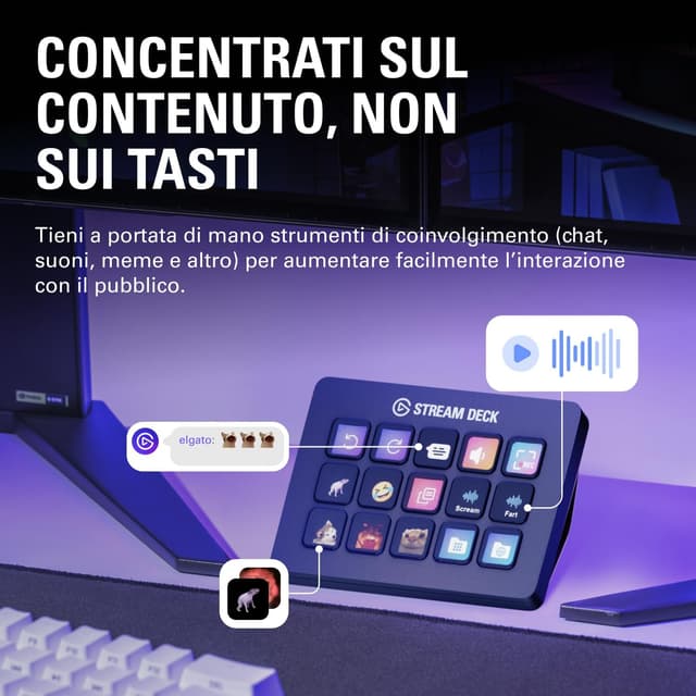 Thumbnail 6 de Elgato Stream Deck MK2 15 tasti macro