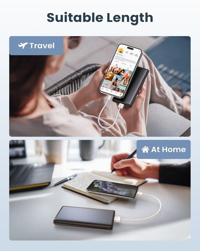 Thumbnail 6 de NINGKPOW iPhone Lightning cable 2 pack