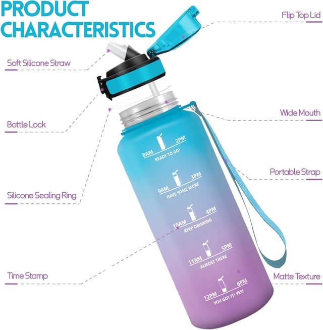 Detalle 2 de Motswedi Gourde 1500ml sans BPA