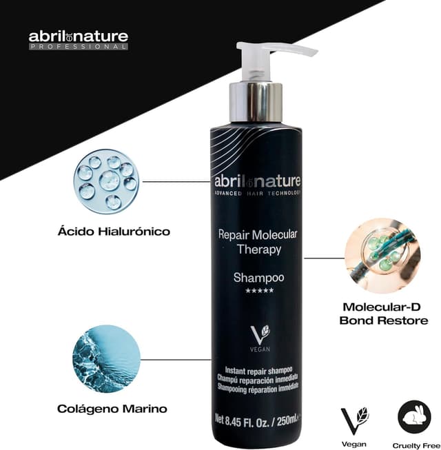 Thumbnail 4 de Abril Et Nature Champú Molecular Therapy 1000ml