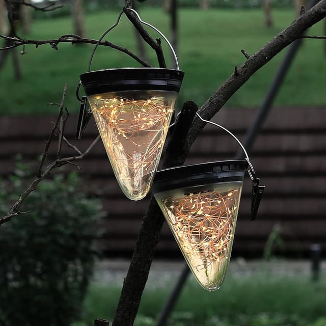 Thumbnail 4 de DAWALIGHT Farol Solar Exterior JardÃn con Guirnalda LED 🌟