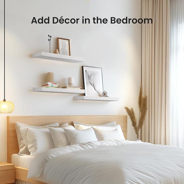 Thumbnail 5 de AMADA HOMEFURNISHING AMFS08 Floating Shelves 15.7