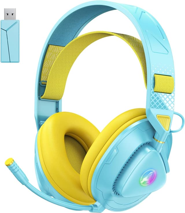 Detalle de Awinnasey PH3 Gaming Headset mit 50 Stunden