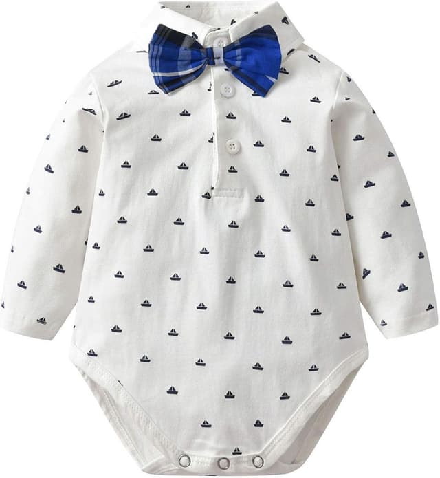 Thumbnail 2 de famuka Baby Boy Tuxedo 3-Piece Suit