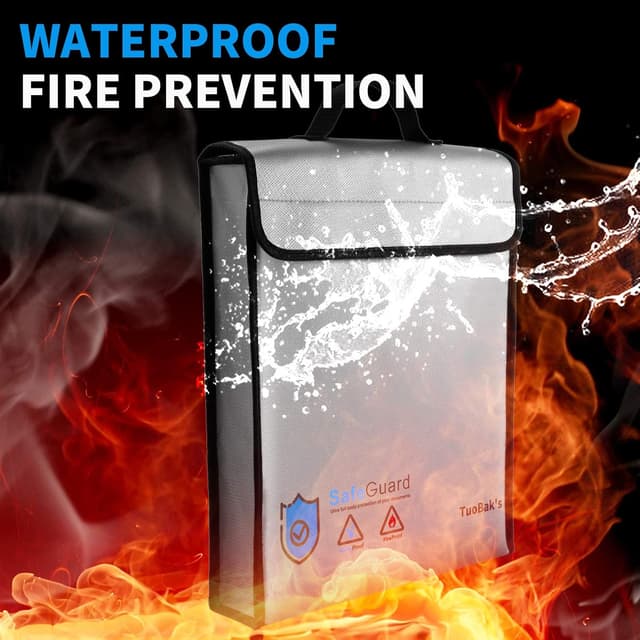 Thumbnail 5 de TuoBak's Feuerfeste Dokumententasche 40x32x7,8 cm