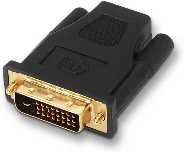 Detalle de AISENS A118 – 0091 DVI-zu-HDMI-Adapter Panel (Full HD), Schwarz