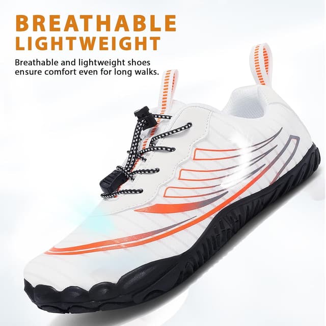 Thumbnail 1 de ZDQ Barefoot Shoes Scarpe minimaliste punta larga uomo donna