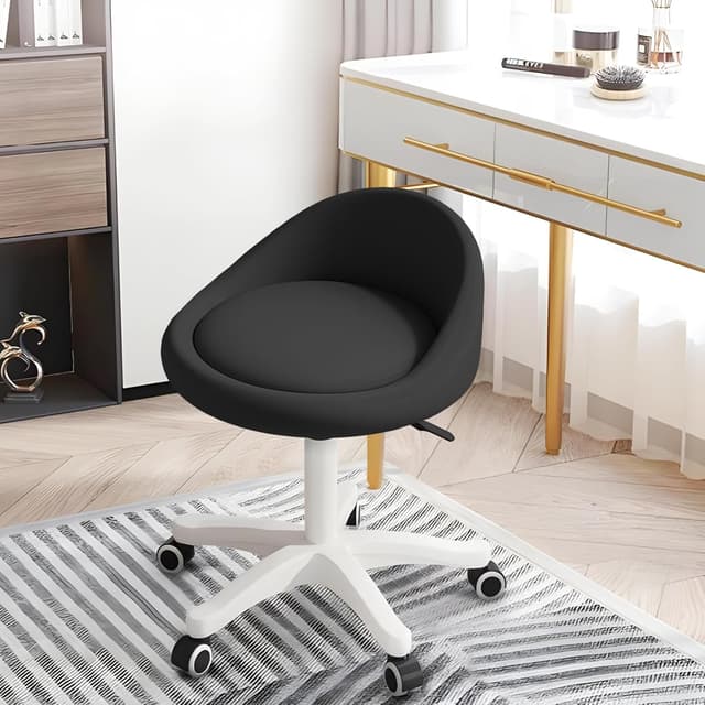 Thumbnail 6 de Rolling Stool Ergonomic Swivel Seat 14.4-inch