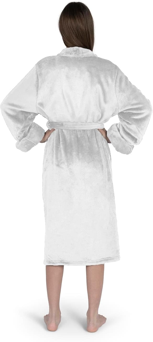 Detalle de NFL Silk Touch Women’s Robe S/M (Official Team Logo Patch) — Ultra-Soft Loungewear