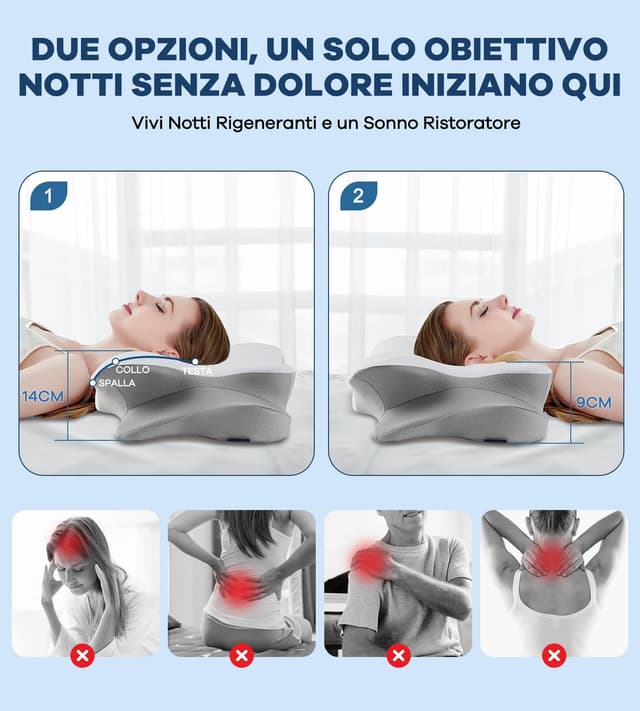 Detalle 1 de DONAMA Cuscino cervicale 2 in 1