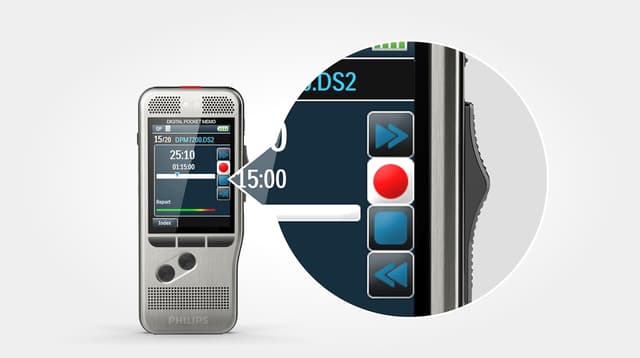 Thumbnail 5 de Philips DPM7200 Pocket-Mémo 2 ans 🎙