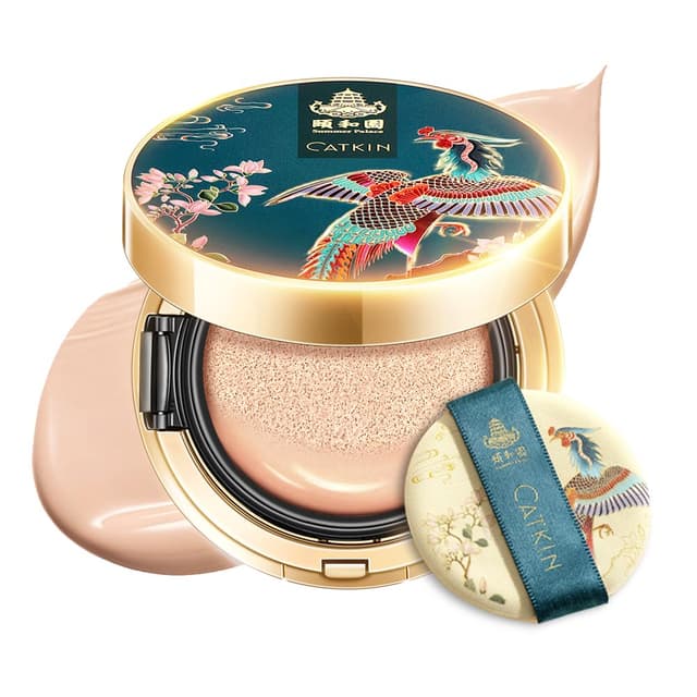 Detalle de CATKIN Phoenix BB Cream Air Cushion Foundation (3in1) – flüssige BB-Foundation im Air-Cushion mit Nachfüllung
